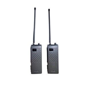 Two GE 40-Channel Hand-Held Citizens Band Transceiver CB Walkie Talkies 3-5980A